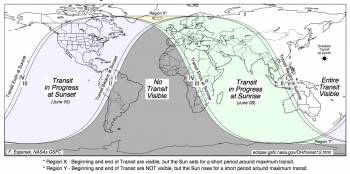 Transit of Venus – Many opportunities around the globe