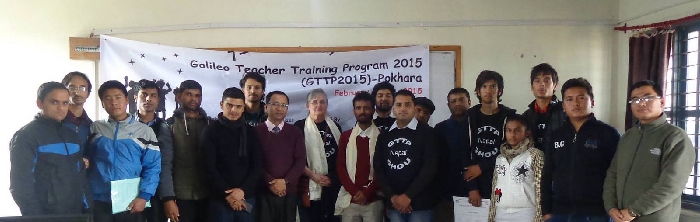 Participants at the GTTP 2015 Nepal programme.