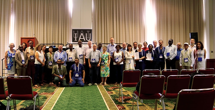 OAD New Coordinating Offices Established. Image credit: IAU/F. Char
