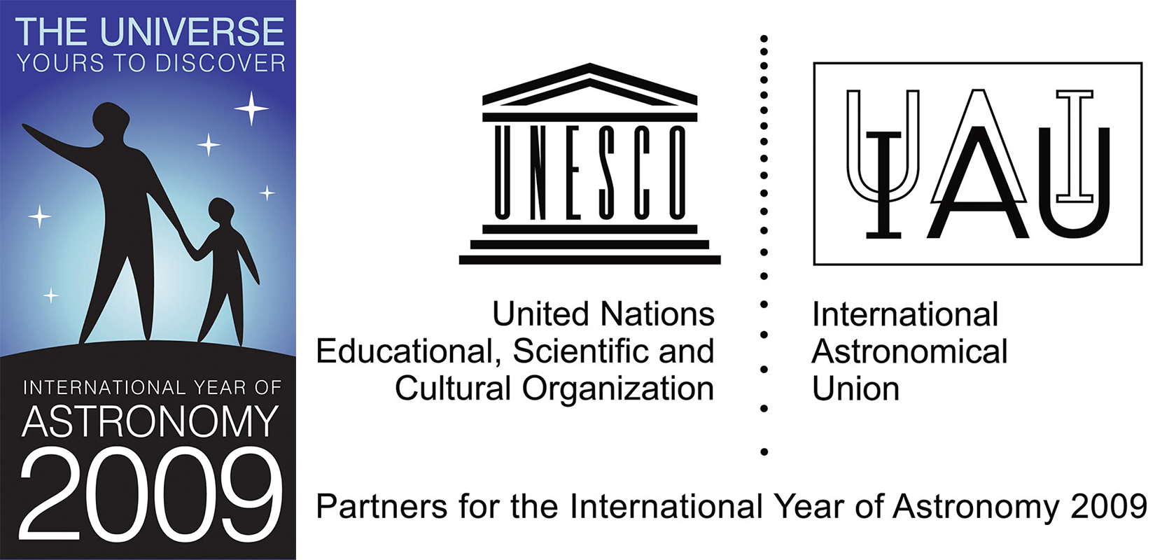 IYA2009 - Unesco - IAU - logos