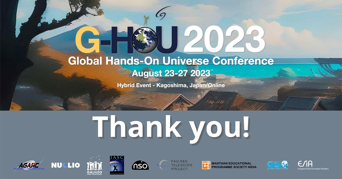 GHOU 2023 - Thank You!