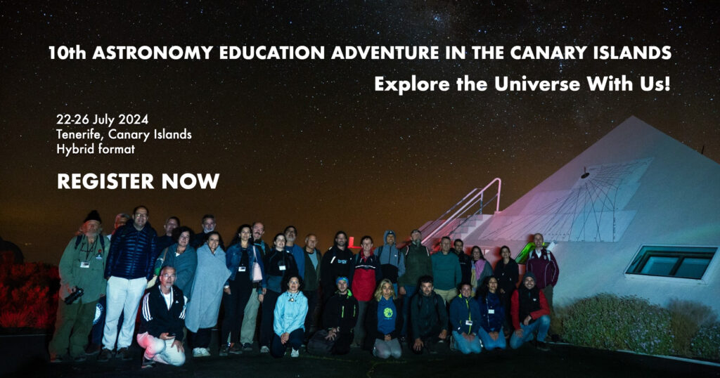 10th Astronomy Education Adventure in the Canary Islands 2024