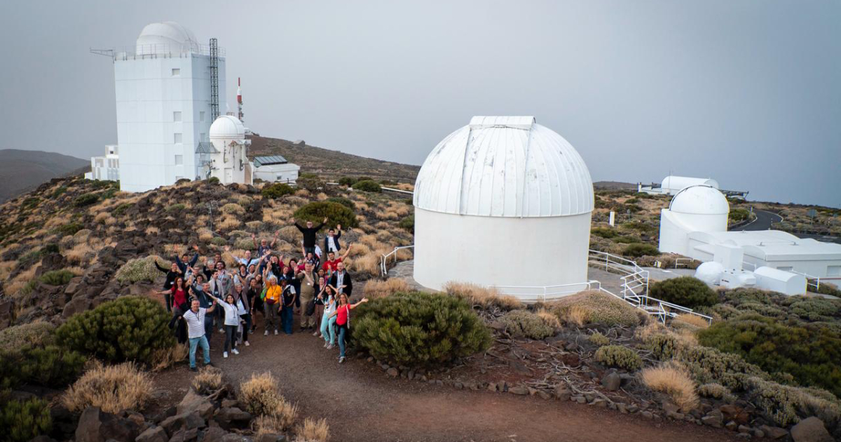 AEACI 2024 - Group photo at Teide Observatory