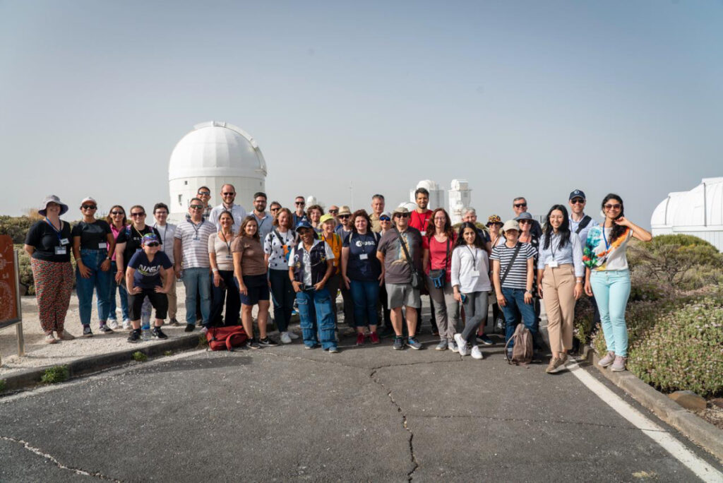 AEACI 2024 - Group photo at Teide Observatory