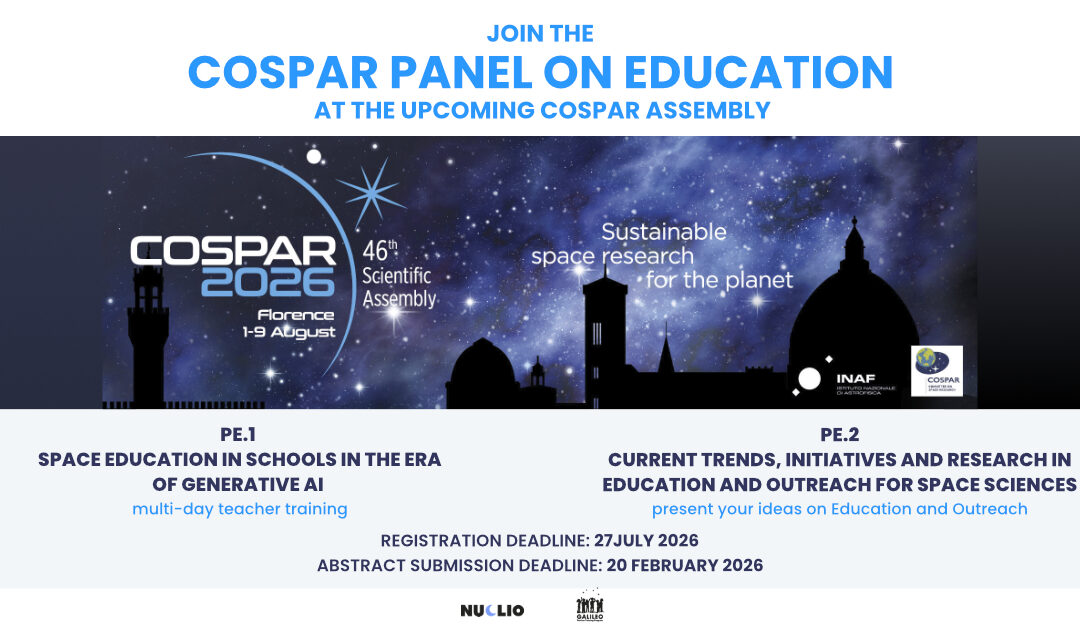 COSPAR 2026 – Panel on Education