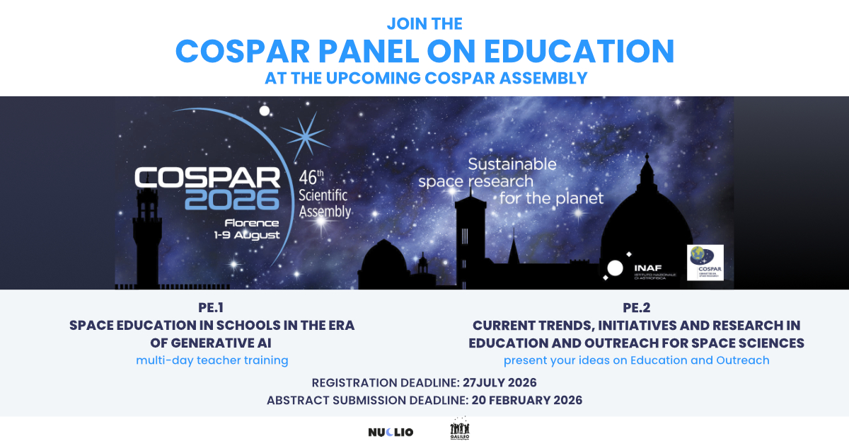 Cospar 2026 - Panel on Education